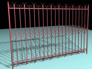 Чем красить металлический забор?